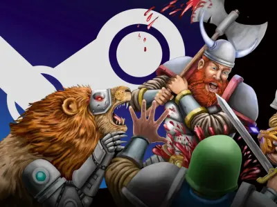 85% Off on Steam: Play Redgar, the Space Viking Inspired by Hotline Miami