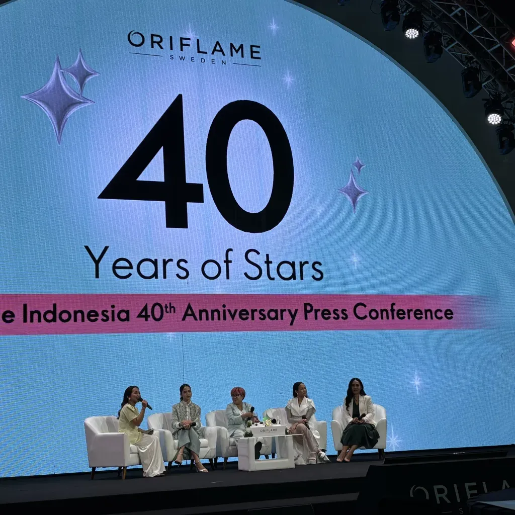 Aktivitas social commerce Oriflame oleh Beauty Entrepreneur (Photo: Oriflame, Baskin Robbins Indonesia)