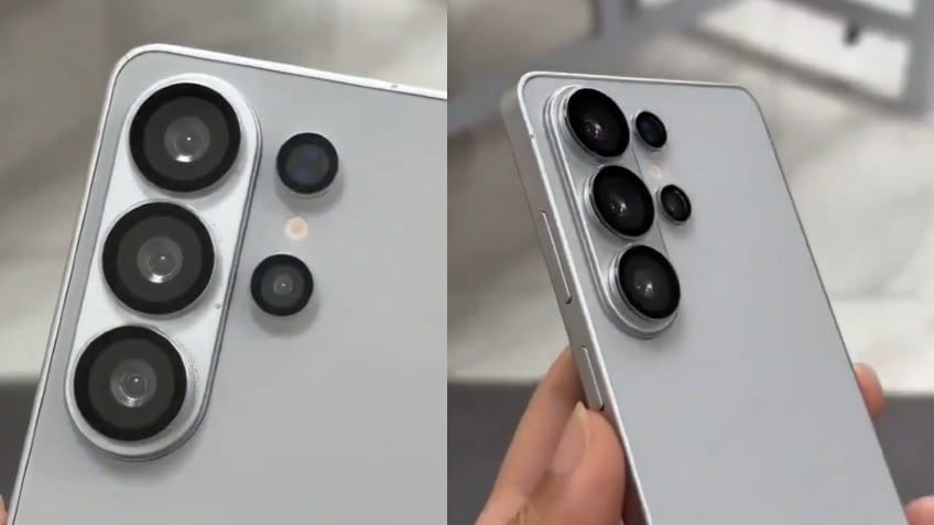 Bocoran desain Samsung Galaxy S26 Ultra varian warna putih (Photo: Gizmochina, Phonenurd) Bocoran desain Samsung Galaxy S26 Ultra varian warna putih (Photo: Gizmochina, Phonenurd)