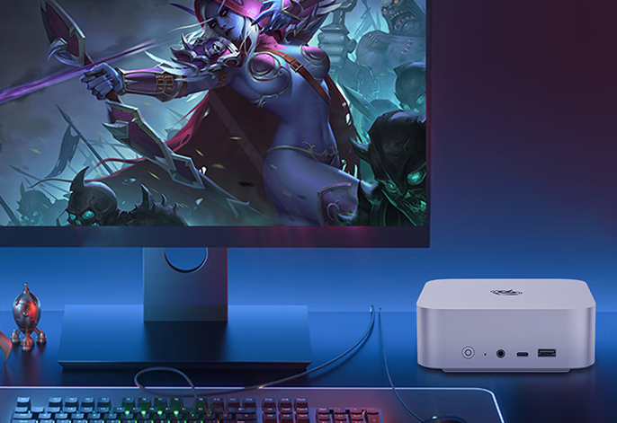 Detail grafis Radeon 890M RDNA 3.5 pada mini PC (Photo: Gizmochina, JD)