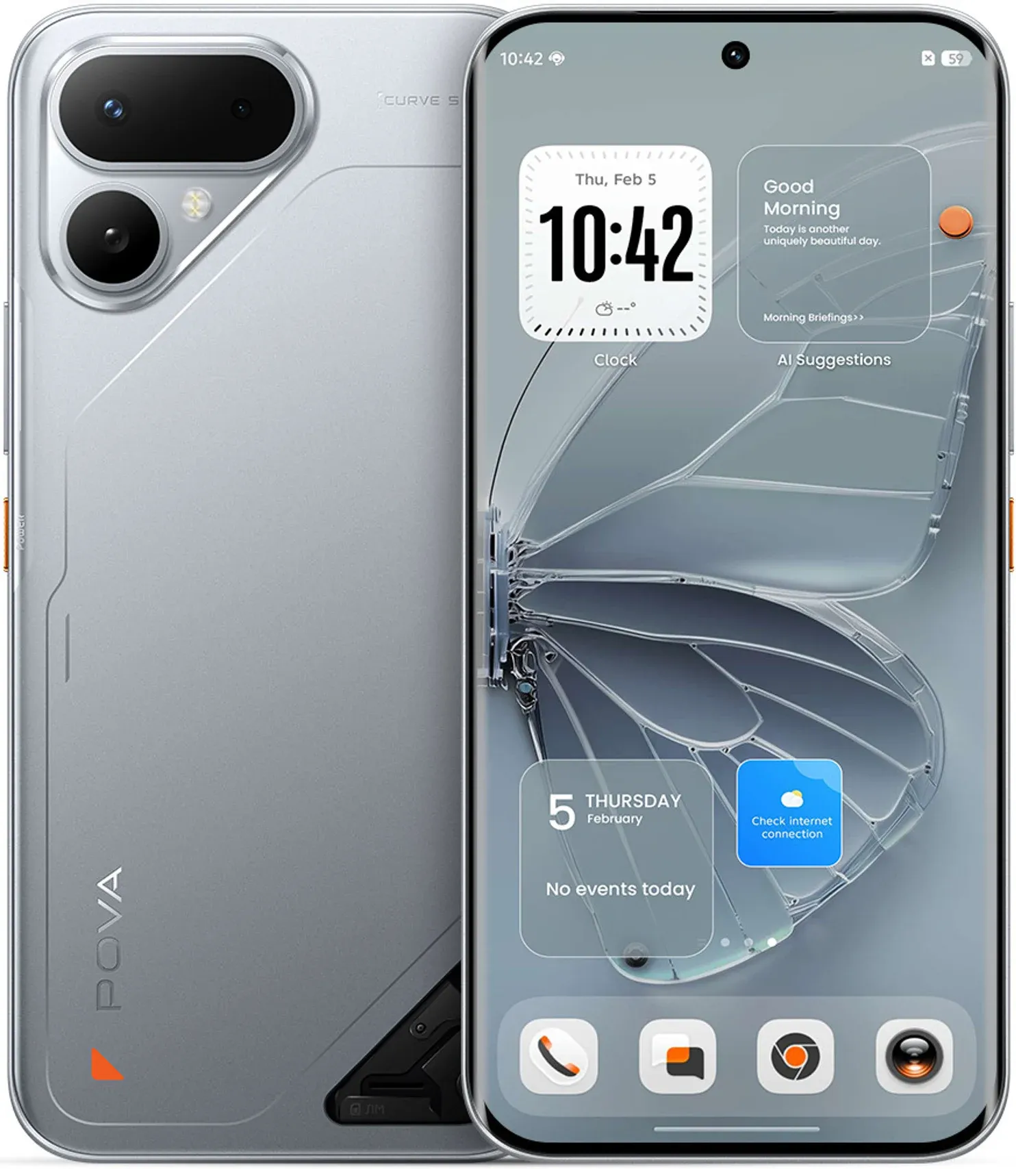 Fitur kamera 50MP pada Tecno Pova Terbaru 2024 (Photo: Tecno, Gizmochina)