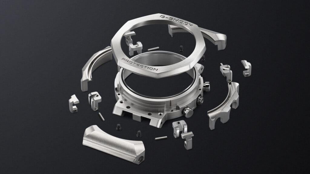 Harga Casio MRG-B2100D-2A Terbaru dengan material bezel Cobarion yang mengkilap (Photo: Casio, G-Shock)