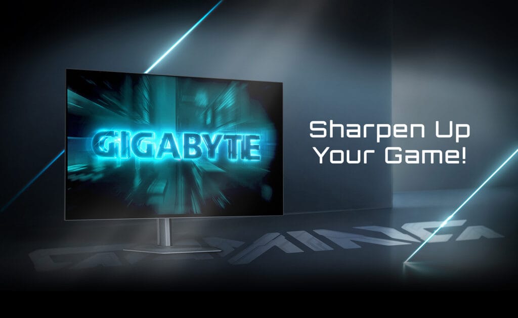 Monitor gaming 240Hz dengan teknologi panel W-OLED (Photo: Gigabyte, Gizmochina)