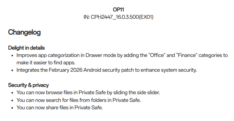 Photo: OnePlus, OxygenOS