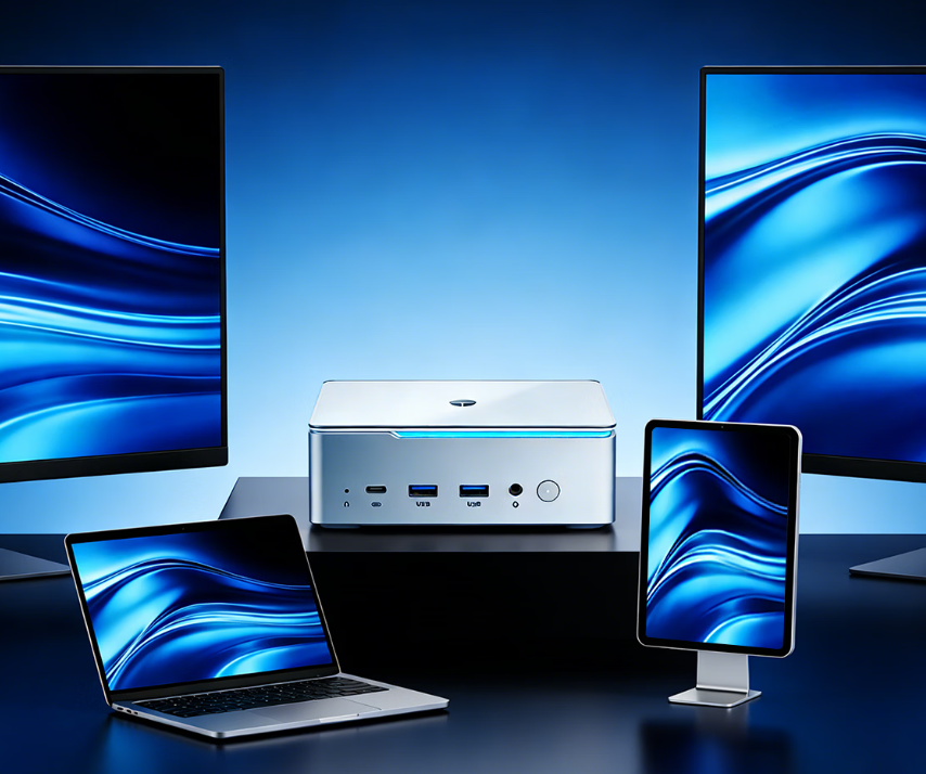 Port Thunderbolt 4 dan Wi-Fi 6E pada mini PC (Photo: Thunderobot, Intel)