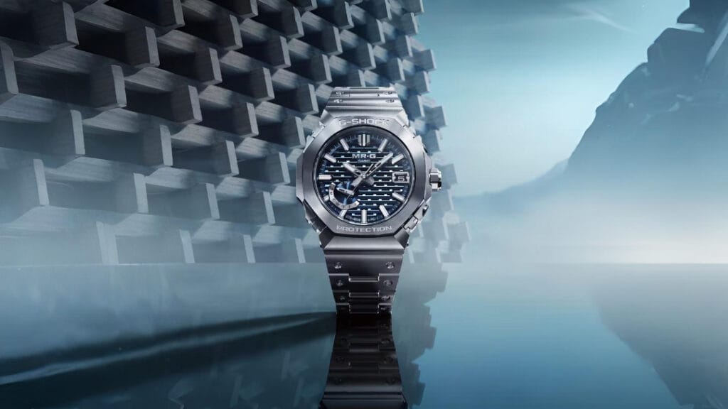 Review Jam Tangan Casio G-Shock MRG-B2100D-2A Resmi dengan warna biru hanada-iro (Photo: Casio, G-Shock)