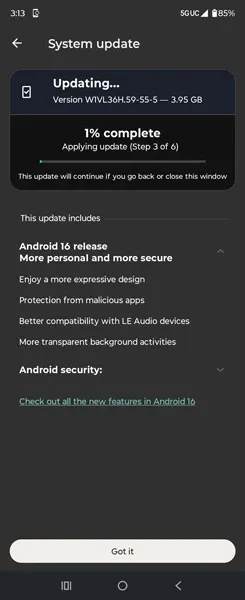 Tampilan antarmuka Motorola Razr Ultra 2025 setelah update (Photo: Motorola, Google) Tampilan antarmuka Motorola Razr Ultra 2025 setelah update (Photo: Motorola, Google)