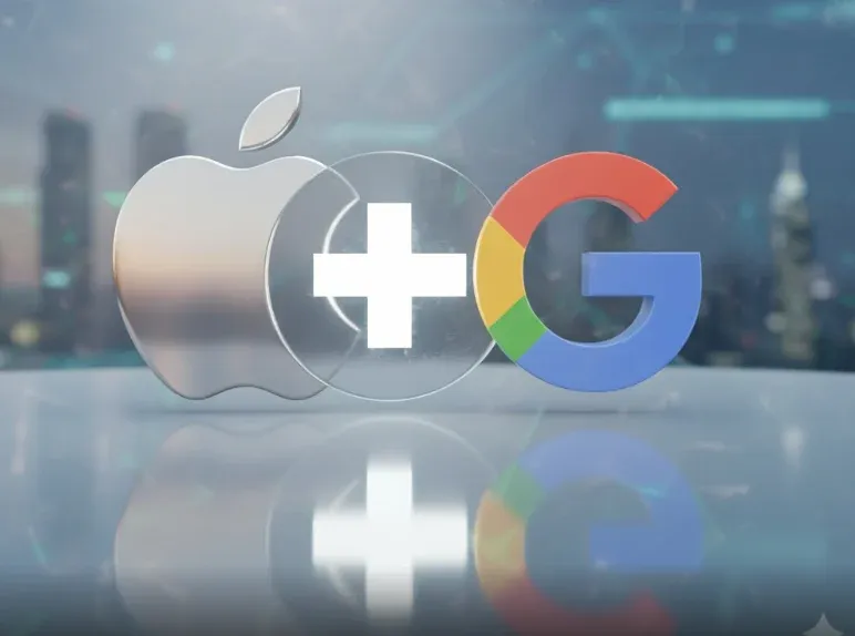 Tampilan antarmuka update Siri AI iOS 26.4 pada iPhone (Photo: Apple, Google)