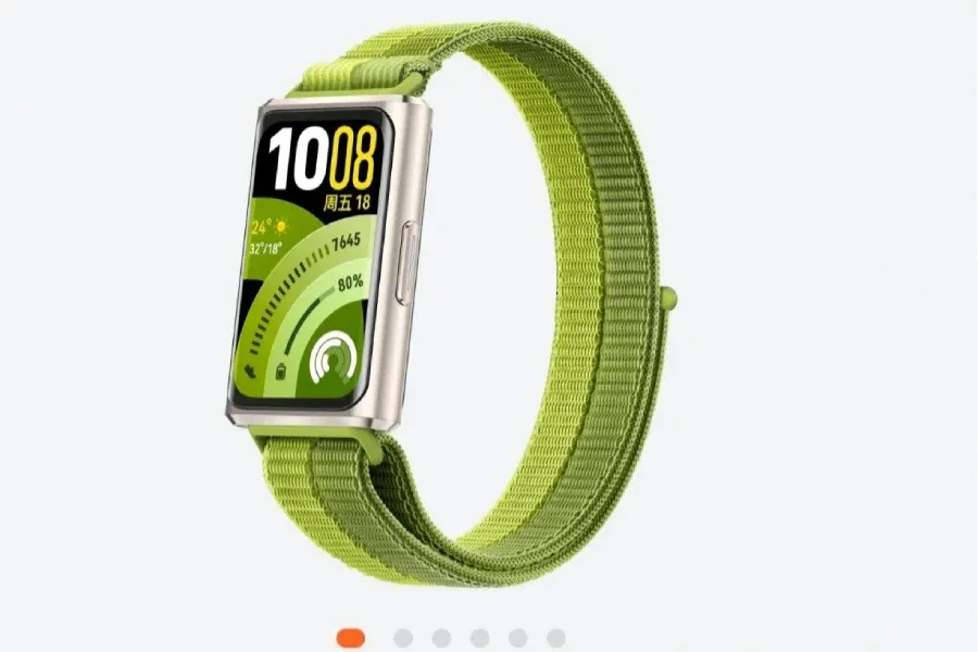 Tampilan desain Huawei Band 11 Pro dengan bezel tipis (Photo: Gizmochina, Huawei)