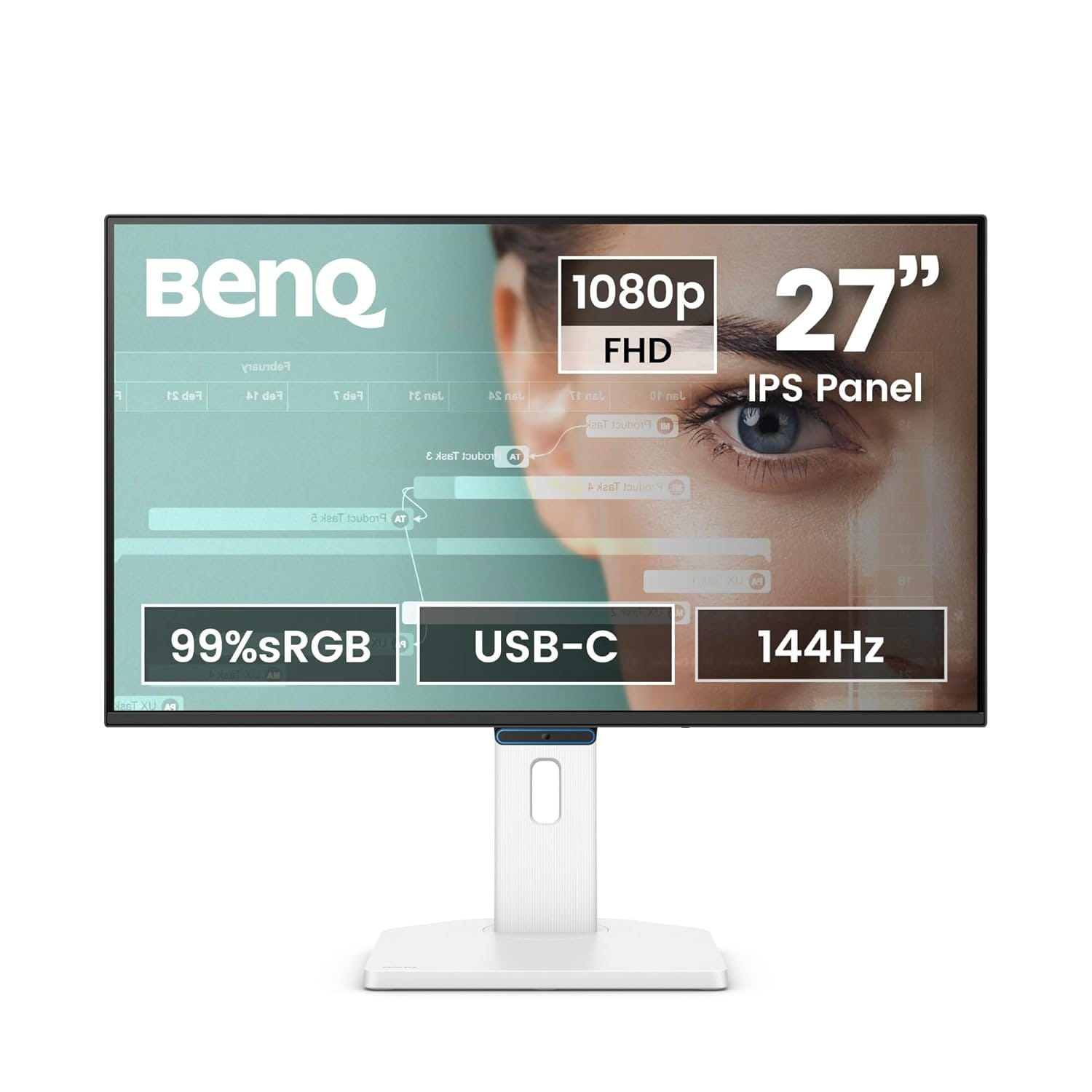 Tampilan layar BenQ GW2790TC yang menggunakan panel IPS jernih (Photo: Gizmochina) Tampilan layar BenQ GW2790TC yang menggunakan panel IPS jernih (Photo: Gizmochina)