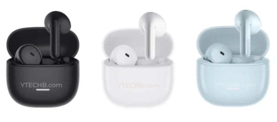 Varian warna Redmi Buds 8 Active biru hitam dan putih (Photo: Redmi, Xiaomi) Varian warna Redmi Buds 8 Active biru hitam dan putih (Photo: Redmi, Xiaomi)