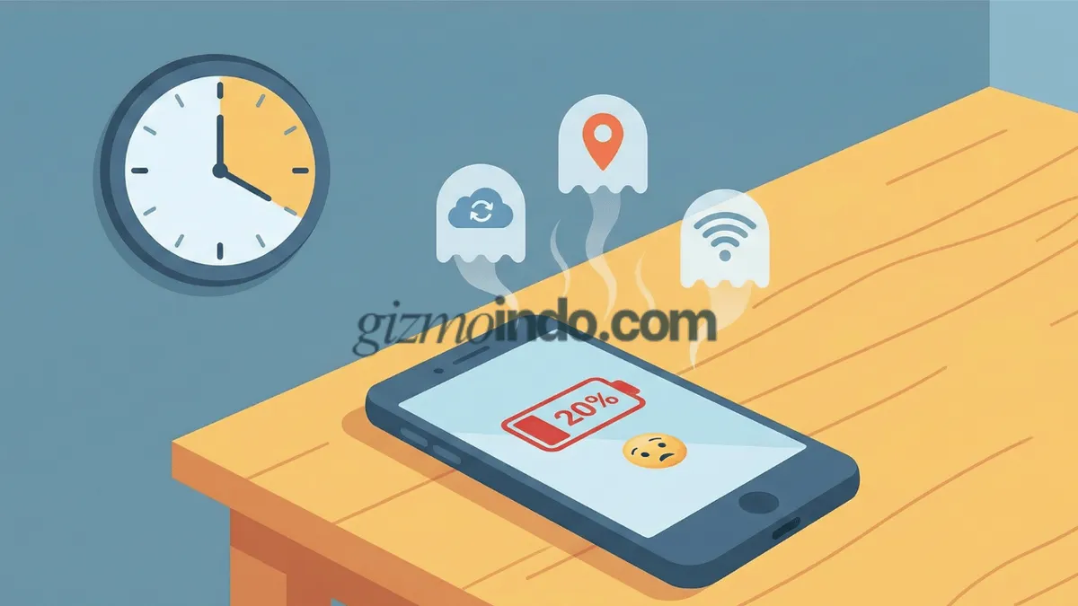 HP Diam Saja tapi Baterai Tetap Turun? Ini Penyebab dan Cara Mengatasinya