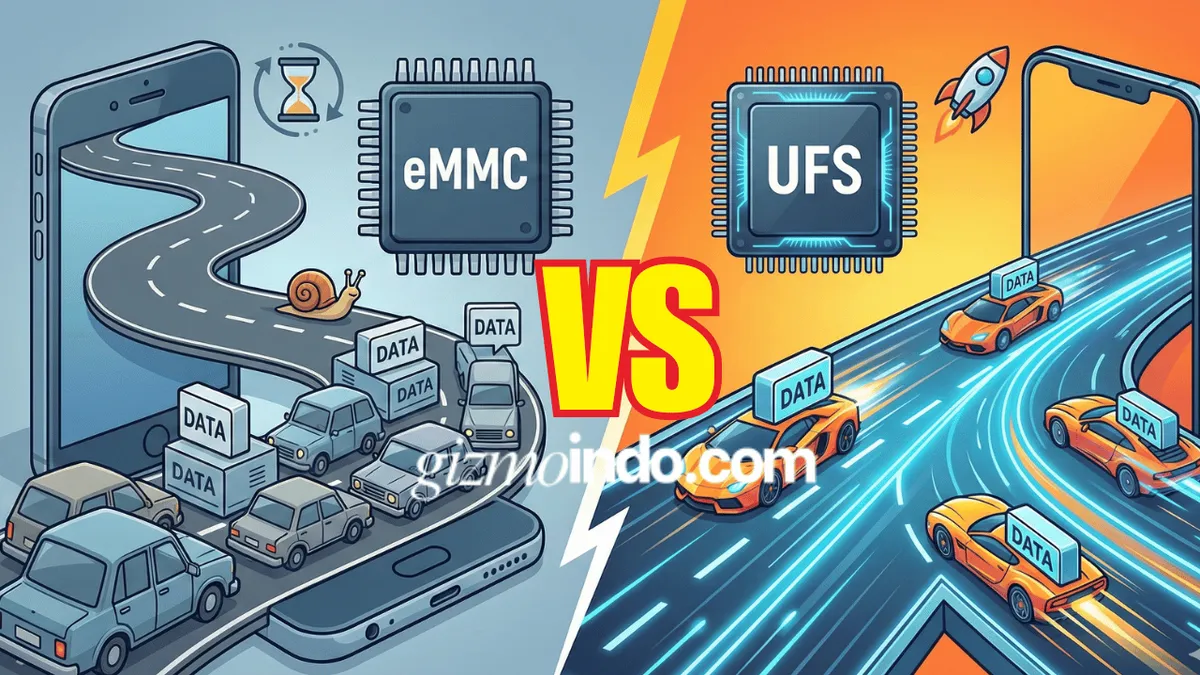 eMMC vs UFS: Kenapa Jenis Penyimpanan Lebih Ngaruh ke Performa HP daripada RAM