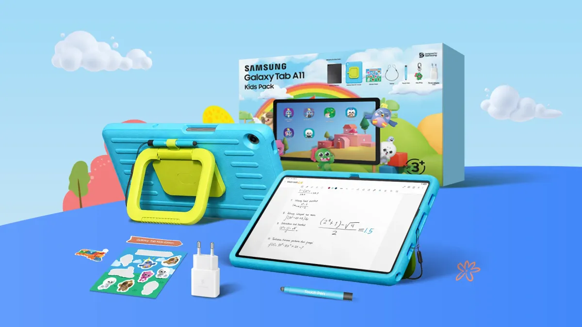 News Galaxy Tab A11 Kids Pack: Panduan Lengkap Tablet Edukasi Terbaru (Photo: Samsung Indonesia)