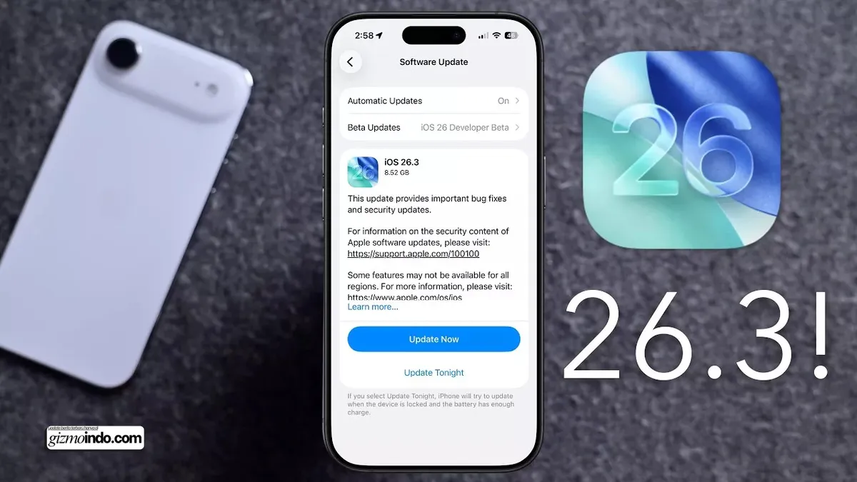 Review Lengkap Fitur Baru iOS 26.3: Panduan Update iOS Terbaru untuk Pengguna iPhone (Photo: Apple, GadgetDIVA)