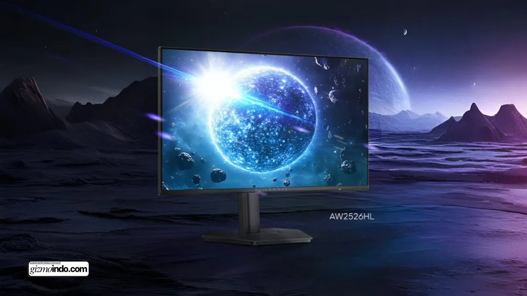 Review monitor gaming Alienware AW2526HL 300Hz: Update ringkas untuk esports 1080p (Photo: Alienware, JD.com)