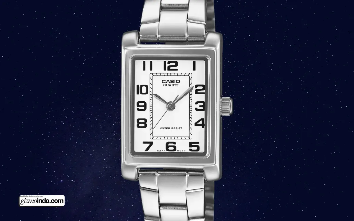 Update Resmi Jam Tangan Casio LTP1234PDC-7B untuk Wanita Bergaya Klasik (Photo: Casio, Gizmochina)