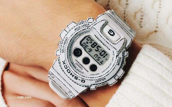 Update Resmi Casio G-Shock edisi origami: desain washi, fitur lengkap, harga sekitar Rp 2,6 juta (Photo: Casio, Gizmochina)